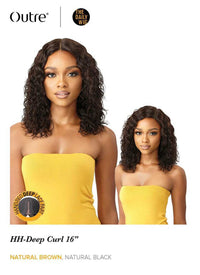 Thumbnail for Outre The Daily Wig™ Human Hair Deep Curl 16