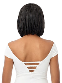 Thumbnail for Outre 4x4 Pre-Braided Lace Front Wig - Box Braid Bob 12
