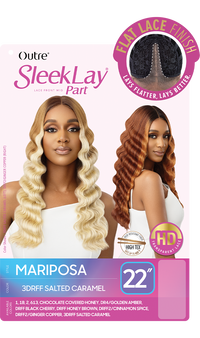 Thumbnail for Outre Synthetic Sleek Lay Part HD Transparent Lace Front Wig Mariposa 22