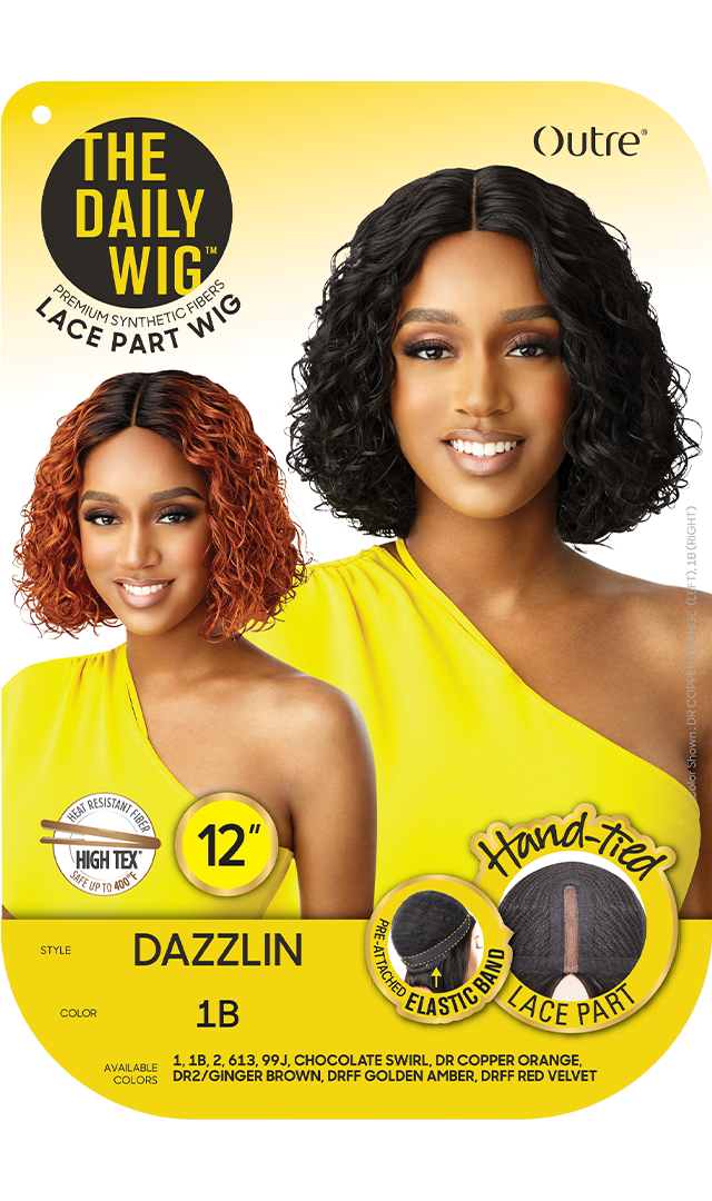 Outre The Daily Wig Premium Synthetic Hand-Tied Lace Part Wig Dazzlin - Elevate Styles