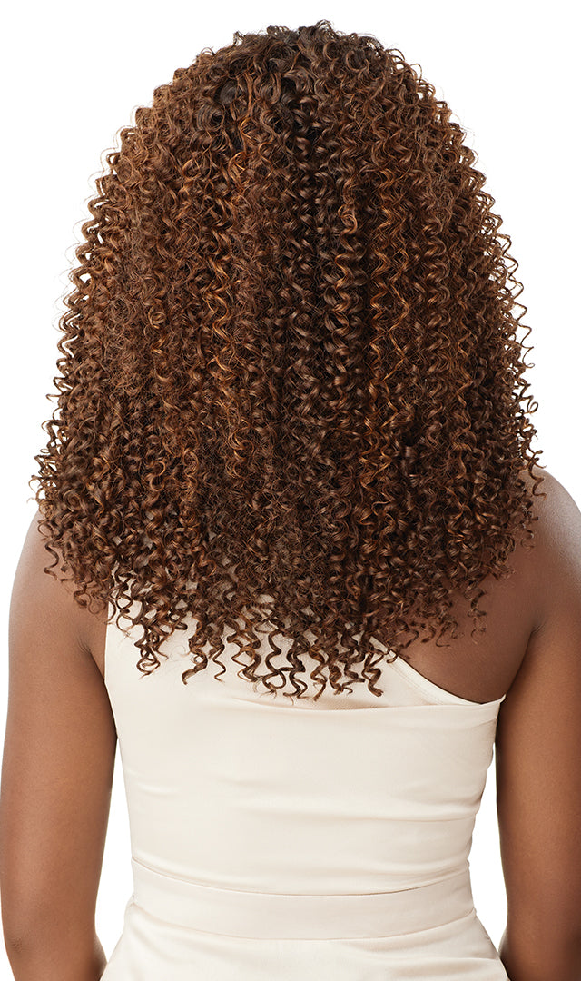 Outre Premium Purple Pack 3 Pieces Long Series Peruvian Curl 12" - Elevate Styles