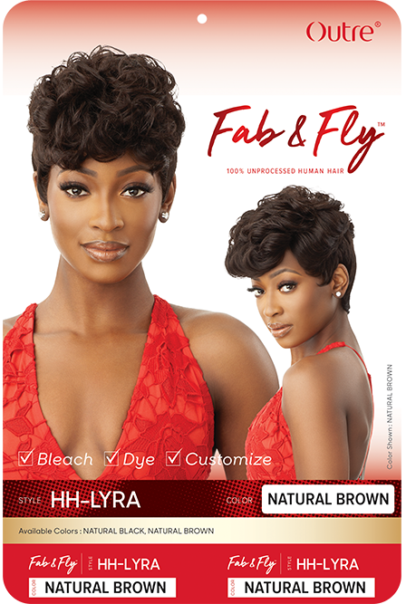 Outre Fab&Fly™ 100% Human Hair Full Cap Wig Lyra - Elevate Styles