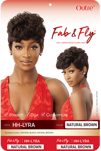 Thumbnail for Outre Fab&Fly™ 100% Human Hair Full Cap Wig Lyra - Elevate Styles