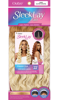 Thumbnail for Outre Synthetic Sleek Lay Part HD Transparent Lace Front Wig Mariposa 22
