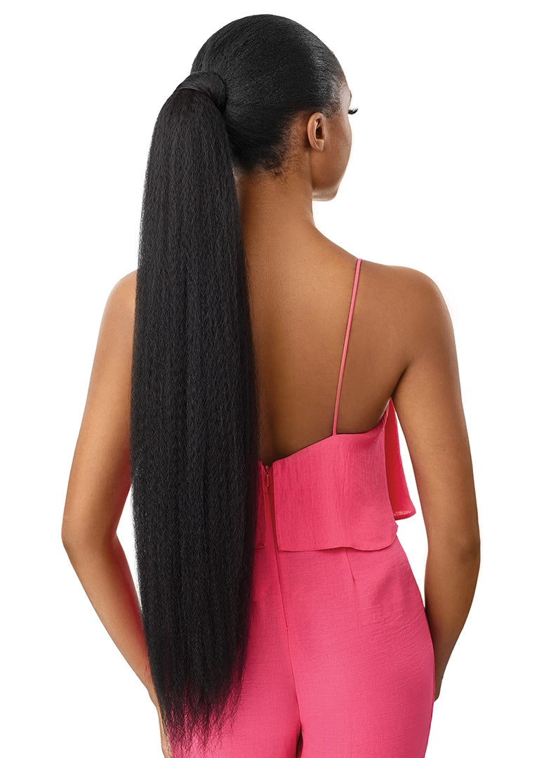Outre Jumbo Kinky Straight Pony 30" - Elevate Styles