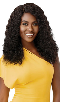 Thumbnail for Outre The Daily Wig 100% Human Hair Wet N Wavy - Deep Curl 20