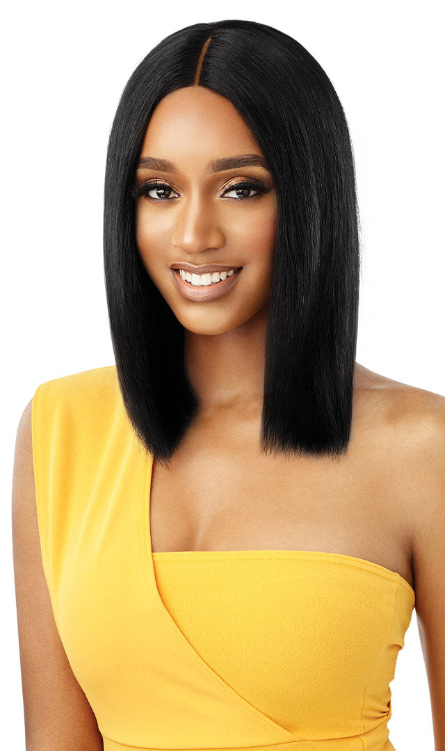 Outre The Daily Wig 100% Human Hair Wet N Wavy - Natural Curly 14" - Elevate Styles
