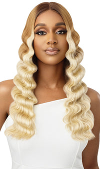 Thumbnail for Outre Synthetic Sleek Lay Part HD Transparent Lace Front Wig Mariposa 22