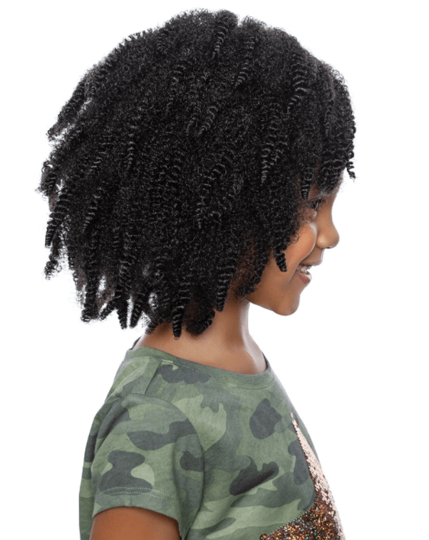 Afri Naptural Synthetic Kids Crochet Braid Kids Rock 3x Afro Spring Twist 10" KR301 - Elevate Styles