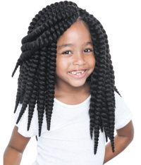 Thumbnail for Afri Naptural Synthetic Kids Crochet Braid Kids Rock Senegal Bantu Twist 10