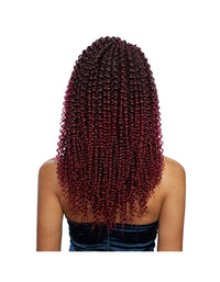 Thumbnail for Mane Concept Afri Naptural Caribbean Crochet Braid 3x Passion Water Wave 14