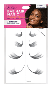 Thumbnail for Esha Bae Hair Magic Instant Baby Hair Tattoos 2 SHEETS - Elevate Styles