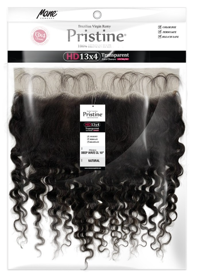 Mane Concept Pristine HD Melting 13x4 Lace Closure Deep Wave PTC13310 - Elevate Styles