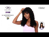 My Tresses Purple Label 7A Unprocessed Human Hair Full Cap Wig HH- Wet & Wavy Natural Wave 20"