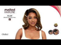 Outre Synthetic Melted Hairline HD Lace Front Wig Kalani 12" QLMHKAA