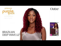 Outre Premium Purple Pack 3 Pieces Long Series Brazilian Deep Wave 12"