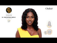 Outre The Daily Perruque 100% Cheveux Humains Wet N Wavy - Ondulation Naturelle 16"