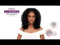 Outre 13x2 HD Pre-Braided Lace Front Wig Halo Stitch Braid 18" QLOHSB18