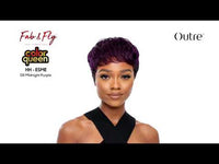 Outre Fab&Fly™ Perruque Full Cap Cheveux Naturels Color Queen - Esme