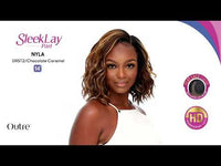 Outre Synthetic Sleek Lay Part HD Transparent Lace Front Wig Nyla 14" QLSLNYL