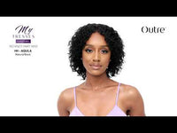Outre My Tresses Purple Label No Knot Part 100% Unprocessed Human Hair Wig Aquila *