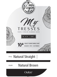 Thumbnail for Outre MyTresses Black Label Human Hair Weave - NATURAL STRAIGHT - Elevate Styles