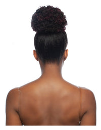 Thumbnail for Mane Concept Pristine Queen 100% Human Hair AFRO PUFF WNT MEDIUM PQWNT04 - Elevate Styles