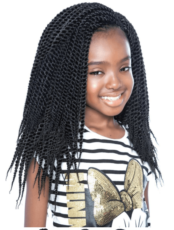 Afri Naptural Synthetic Kids Crochet Braid Kids Rock Senegalese Twist 12" KR03 - Elevate Styles