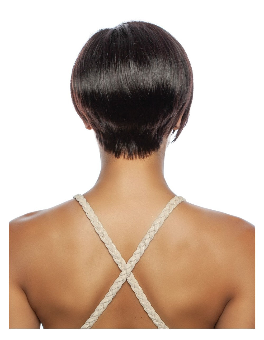 Mane Concept 11A 100% Unprocessed Human Hair Feathered Pixie Cut Wig 8" TR1150 - Elevate Styles